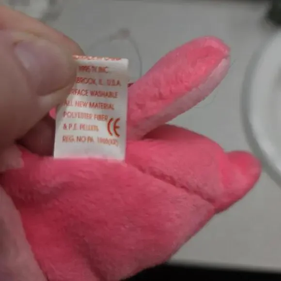 Ty Beanie Babies Pinky Flamingo - Picture 6 of 6